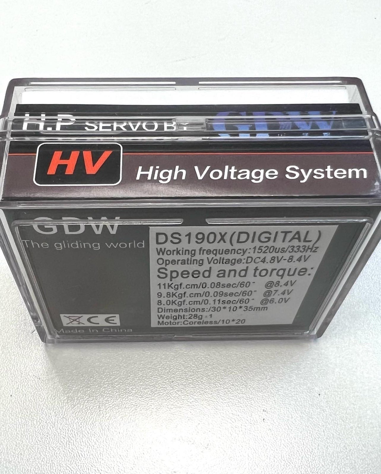 GDW DS190X High Torque Metal Gear Digital Servo