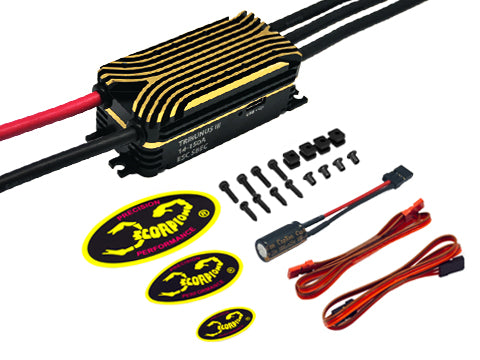 Scorpion HK5-4525-535KV & Tribunus III 14-150A ESC Power System for LOGO700V2 (Pre-Order)