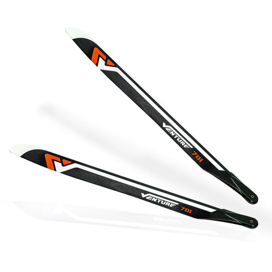 VENTURE 701mm Premium CF Blades – Orange (Pre-Order)