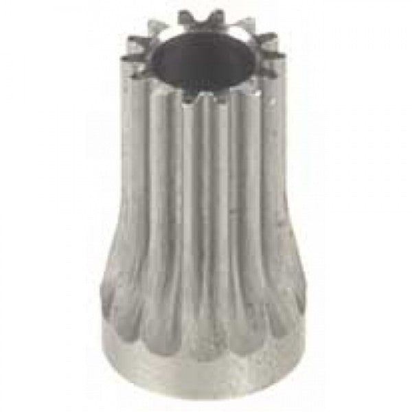 2814E MIKADO 14 TEETH PINION, M0.5, DIA. 5MM LOGO 400