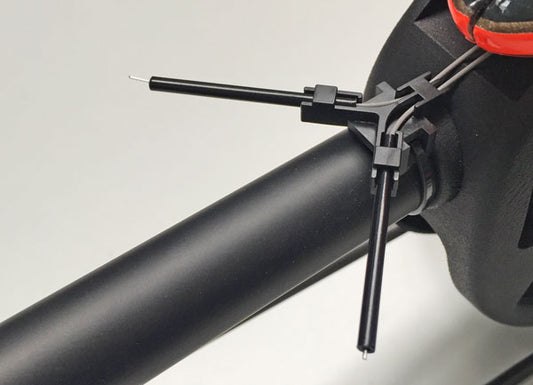 4954 Antenna support for tailboom, black