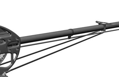 4178E Carbon tail boom brace LOGO 400