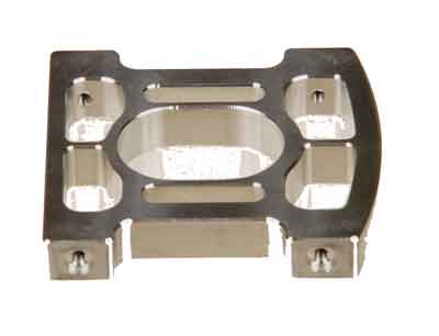 4088E Metal motor plate, 25mm LOGO 500/600