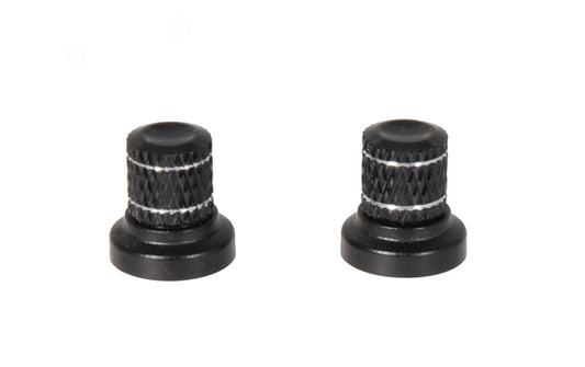 5065 Metal rotating knobs, black (2 pc.), VBar Control
