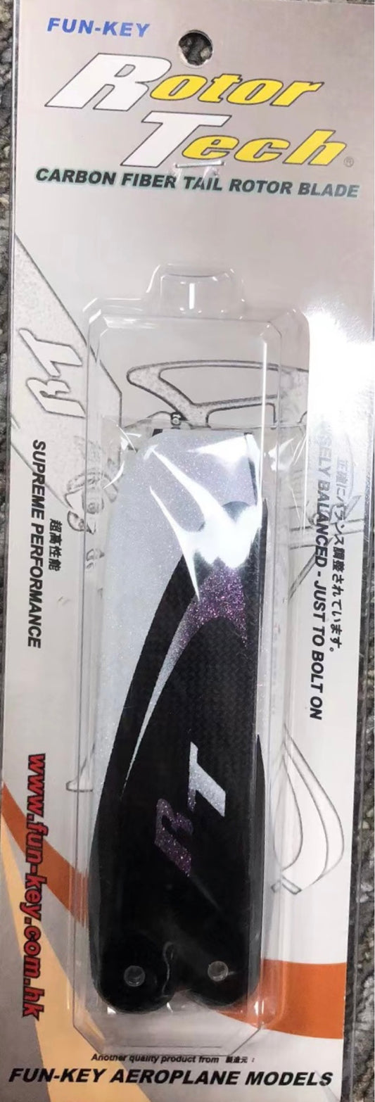 RT-106-U FUN-KEY Rotortech 106mm Ultimate Tail Blades