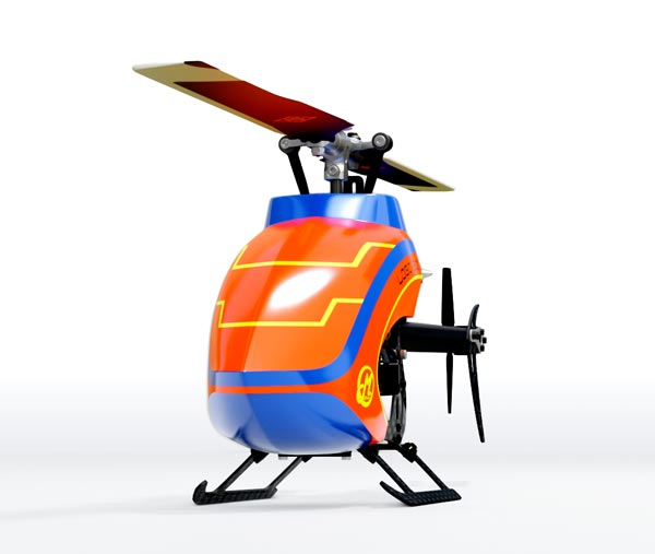 5509 Canopy LOGO 200 orange/blue/orange