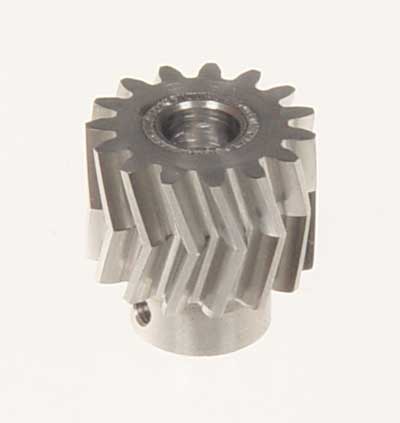 4415 Pinion for herringbone gear 15 teeth M1 Dia.6mm