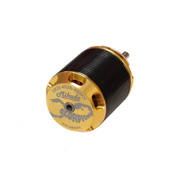 Scorpion HKIII4035-450Kv Motor (6mm Shaft)