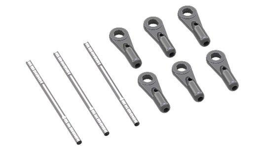 4585 Linkage set servo-swashplate, LOGO 800 XXTreme