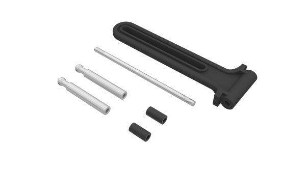 5052 Swashplate Guide/ Canopy Mounting, LOGO 700