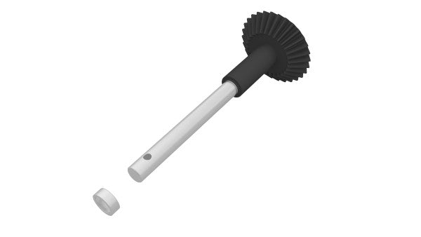 5046 Tail rotor shaft with bevel gear, LOGO 700/800