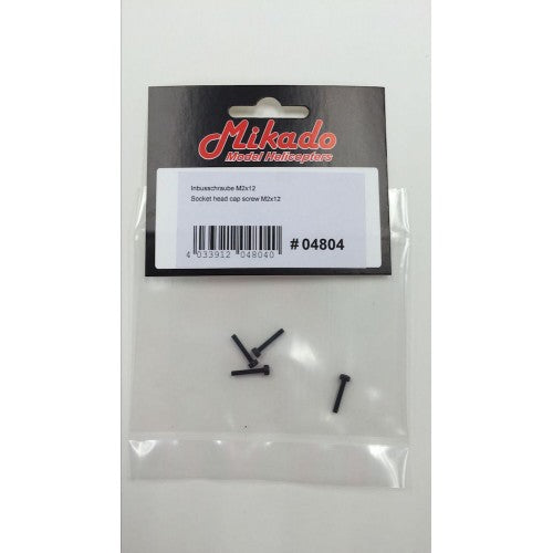 4804 Socket Head Cap Screw M2x12