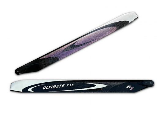 RT-715-U FUN-KEY Rotortech 715mm Ultimate Flybarless Main Blade Set