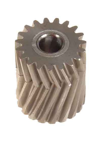 4219 Mikado Pinion for herringbone gear 19 teeth, M0,7, DIA. 5MM