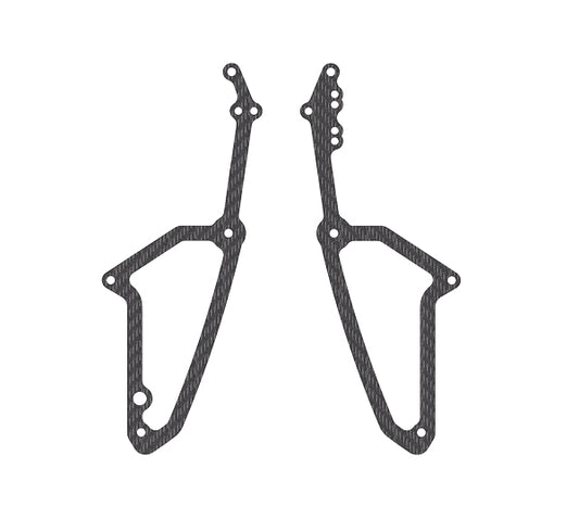 4775 Upper Stiffening Plate 1mm, LOGO 700 XXtreme