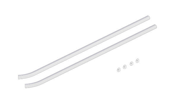 5338 Landing Skids White, LOGO 800