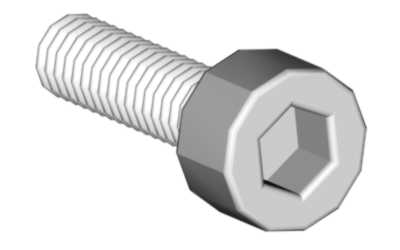 4651 Socket head cap screw M2.5x12
