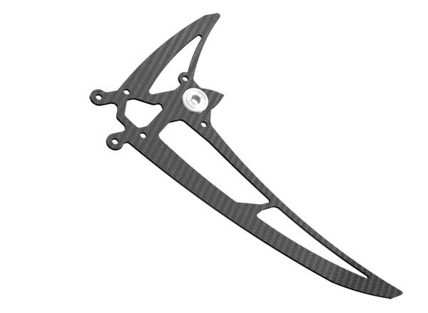 4830 Carbon vertical fin with ball bearing, LOGO 480