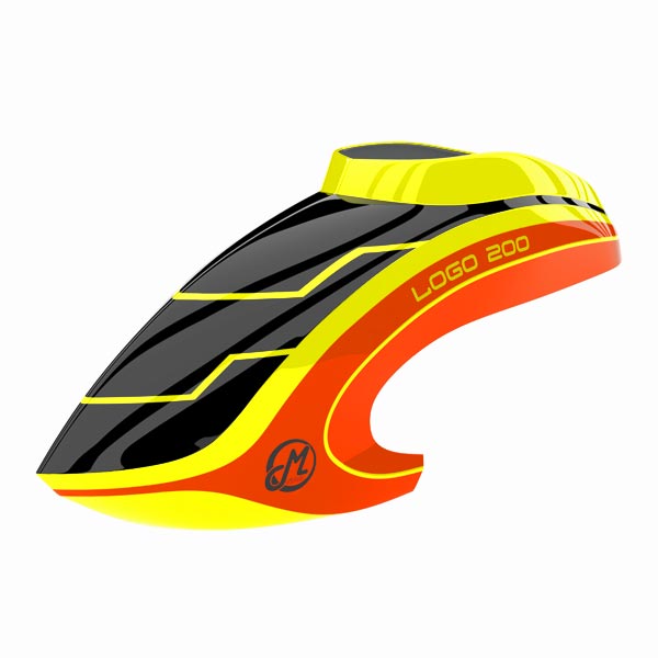 5479 Canopy LOGO 200 neon-yellow/neon-orange