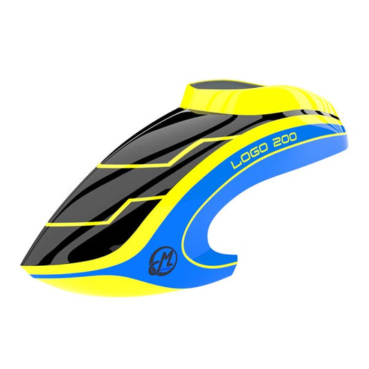 5480 Canopy LOGO 200 Black/Neon-Yellow/Blue