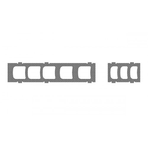 4737 Center Chassis Carbon Frames, LOGO 700 Xxtreme