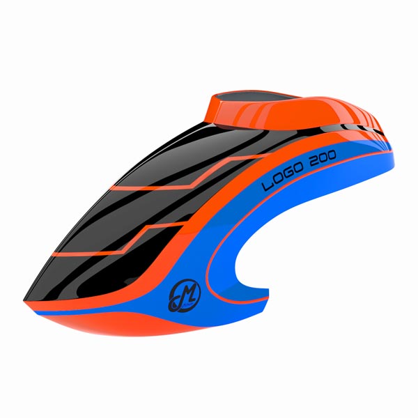 5481 Canopy LOGO 200 neon-orange/blue