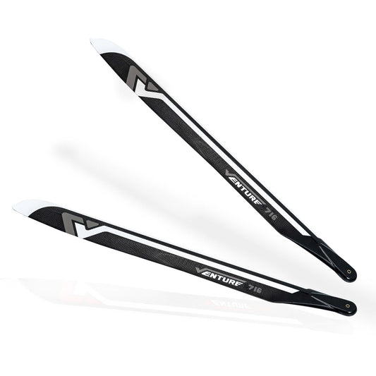 VENTURE 716mm Premium CF Blades – Silver (Pre-Order)