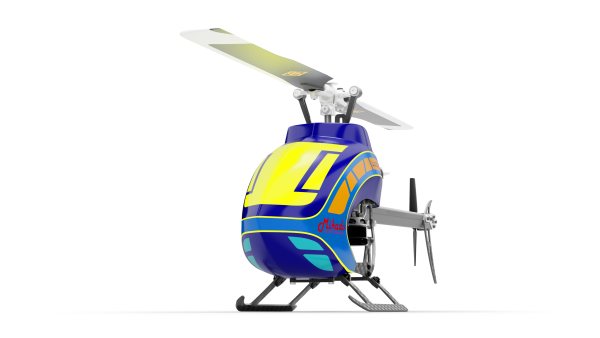 5629 LOGO 200-V8 Bind&Fly Combo, blue