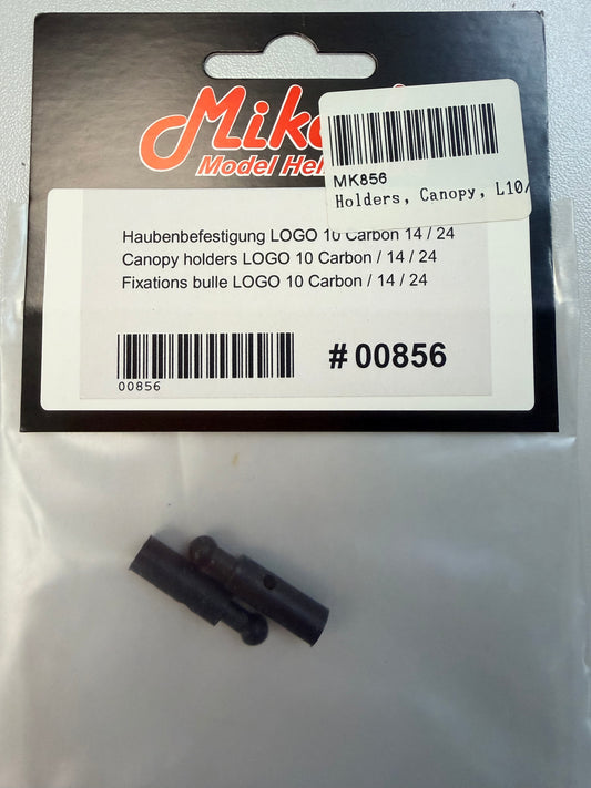856E Canopy holders LOGO 10 Carbon/14/24