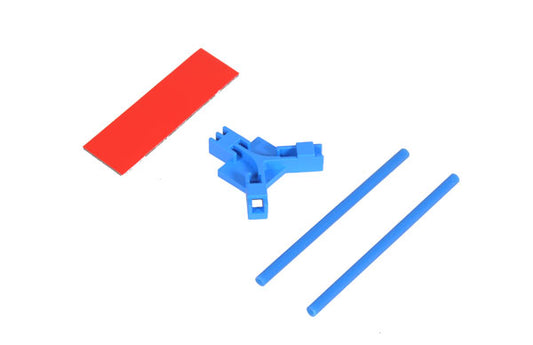 4960 Antenna support flat mounting, blue