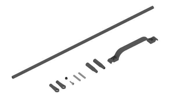 4355 Carbon control rod for tail LOGO 600SE / 690SX