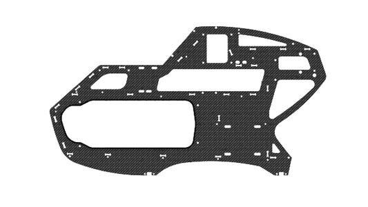 4533 Sideframe left, LOGO 800 XXtreme