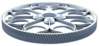 4094 Herring bone main gear 153 teeth M0.7