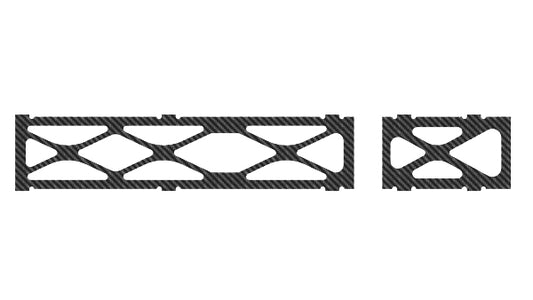 4537 Mikado Center Chassis Carbon Frames, LOGO 800 XXtreme