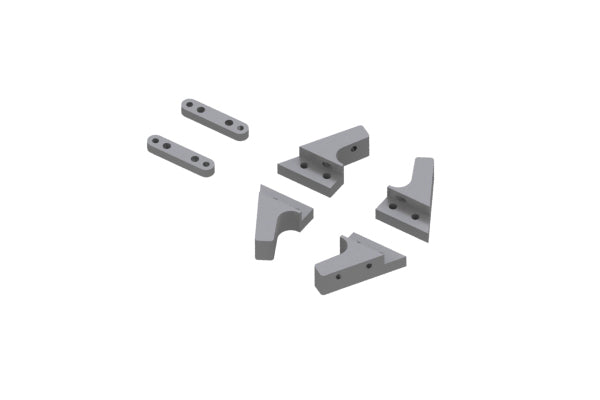 4588 Servo Mounting Set JR/Futaba HV, LOGO 700 800 XXTreme