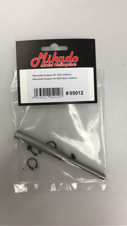 5012 Motor Shaft Scorpion HK-4525 Motor, 6x55mm