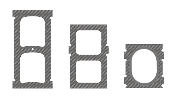 4738 Vertical Chassis Frames 1,5mm, LOGO 700 XXtreme