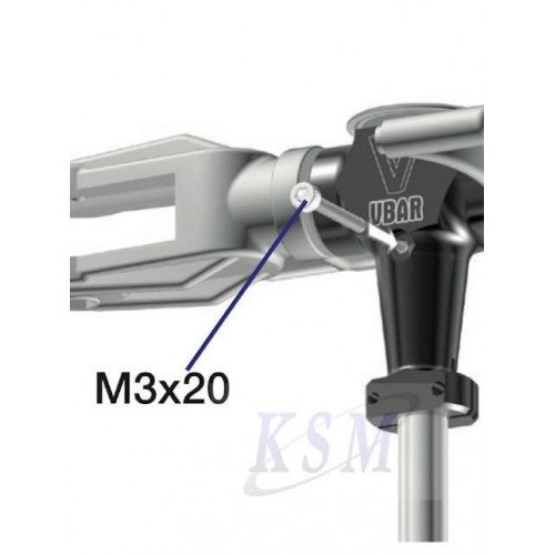 Hex socket head cap screws  M3X20, 14mm Shank